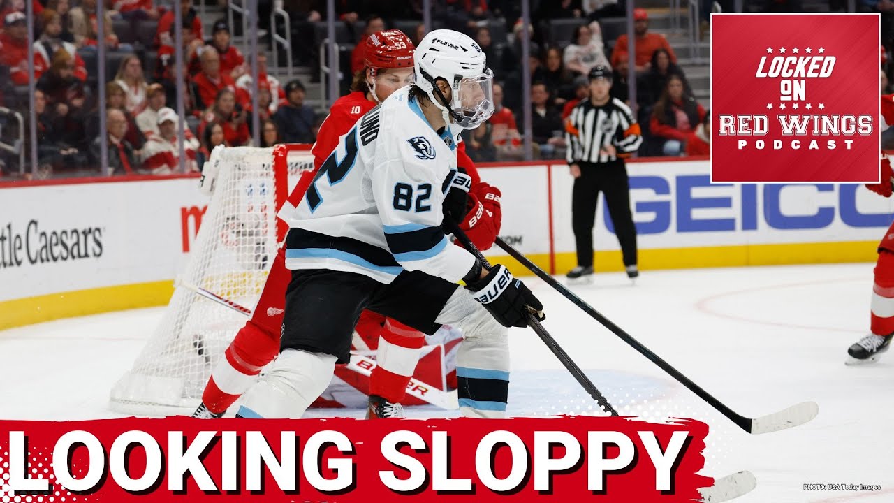 Detroit looks sloppy in loss to the Utah Mammoth | John Leonard gets 1st point with Red Wings
