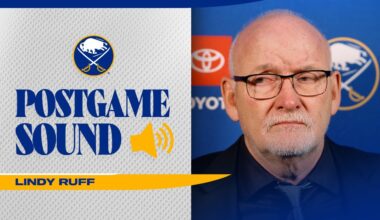 "Played One Hell Of A Game" | Lindy Ruff After OT Win In Edmonton | Buffalo Sabres