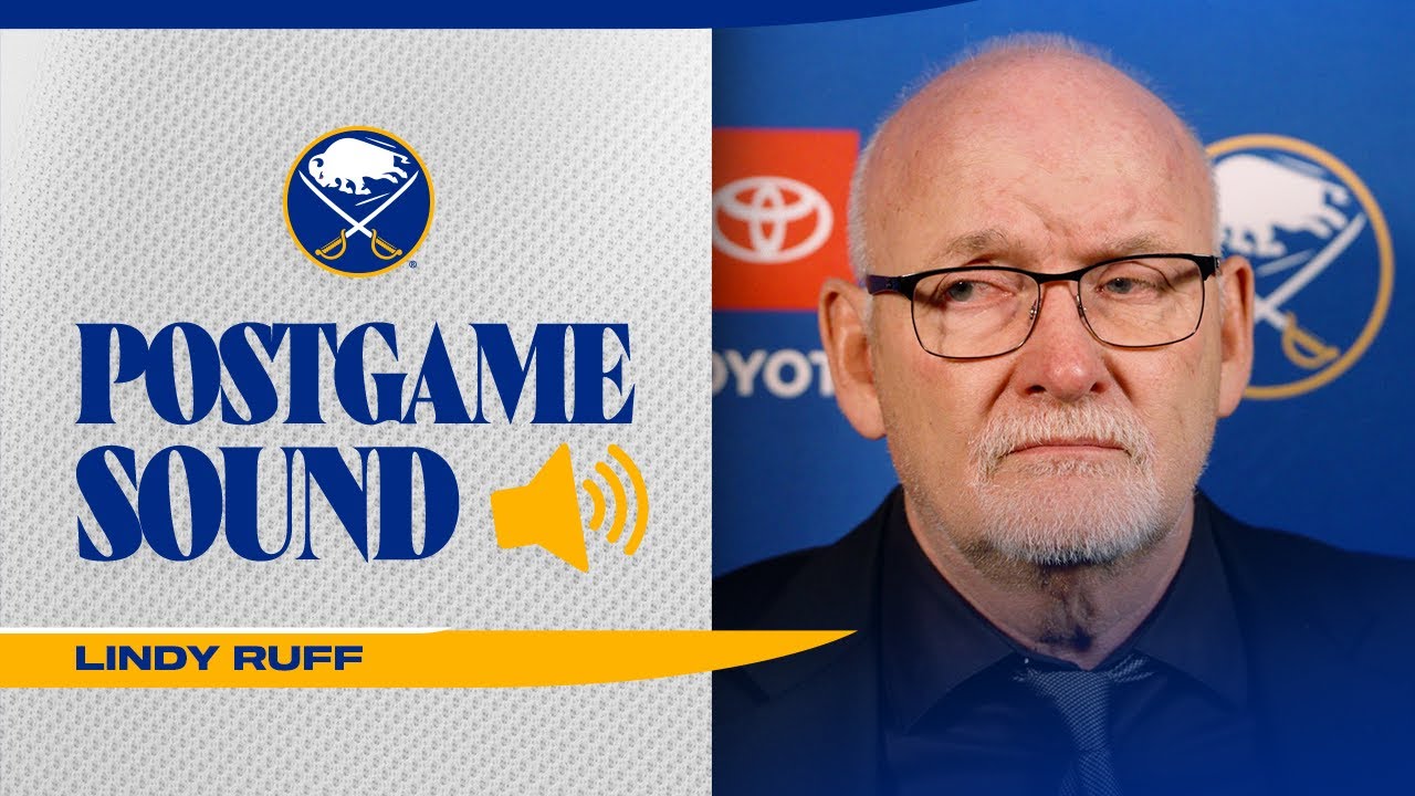 "Played One Hell Of A Game" | Lindy Ruff After OT Win In Edmonton | Buffalo Sabres