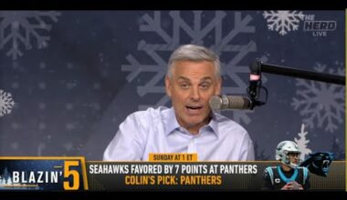 THE HERD | Colin Cowherd CONCERNED Seattle Seahawks Could OVERLOOK Panthers | NFL