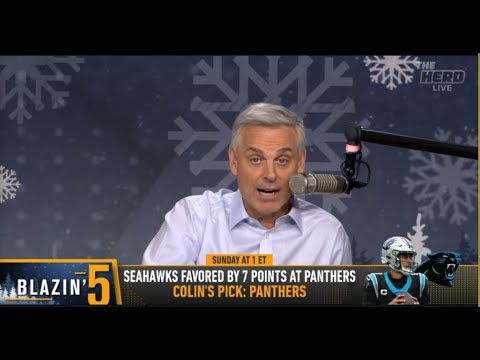 THE HERD | Colin Cowherd CONCERNED Seattle Seahawks Could OVERLOOK Panthers | NFL