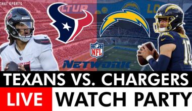 Texans vs. Chargers Free Streaming Scoreboard, Play-By-Play, Highlights | NFL Week 17 On NFL Network