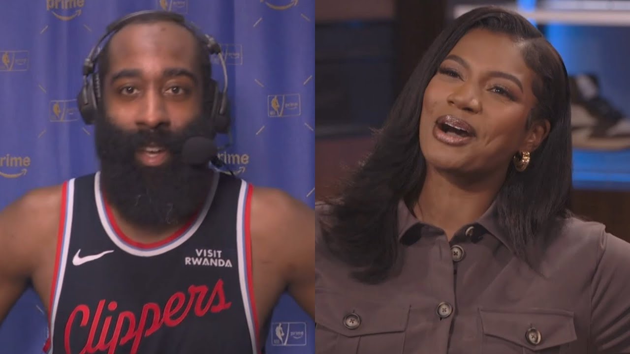 James Harden didn't like Taylor Rooks calling him old 😂