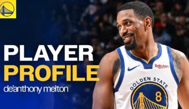 Golden State Warriors Player Profile | De'Anthony Melton