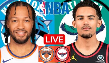 LIVE: NEW YORK KNICKS vs ATLANTA HAWKS | NBA | PLAY BY PLAY | SCOREBOARD