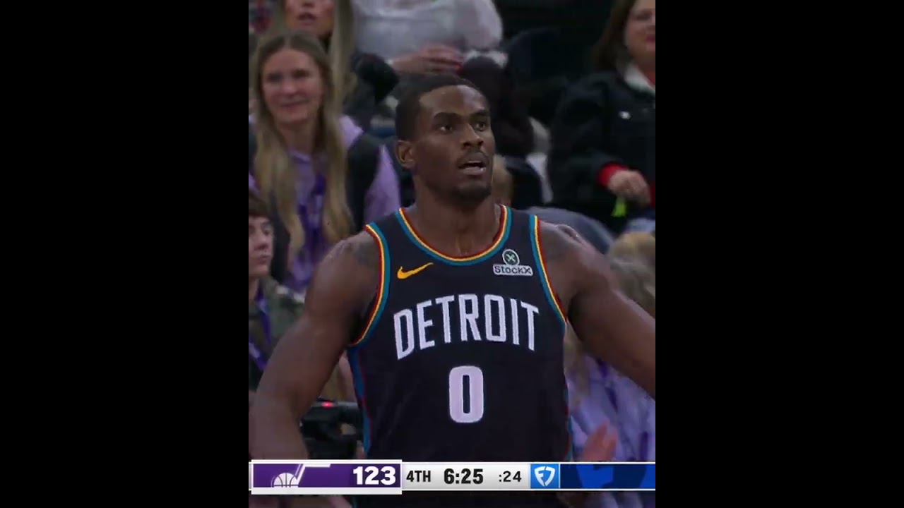 4th Quarter Top Plays | Pistons vs. Jazz #nba #pistons