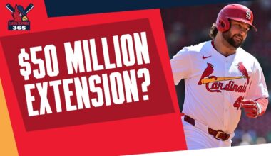 Did the Athletics Just Set Alec Burleson’s Price Tag? | Cards Central 365