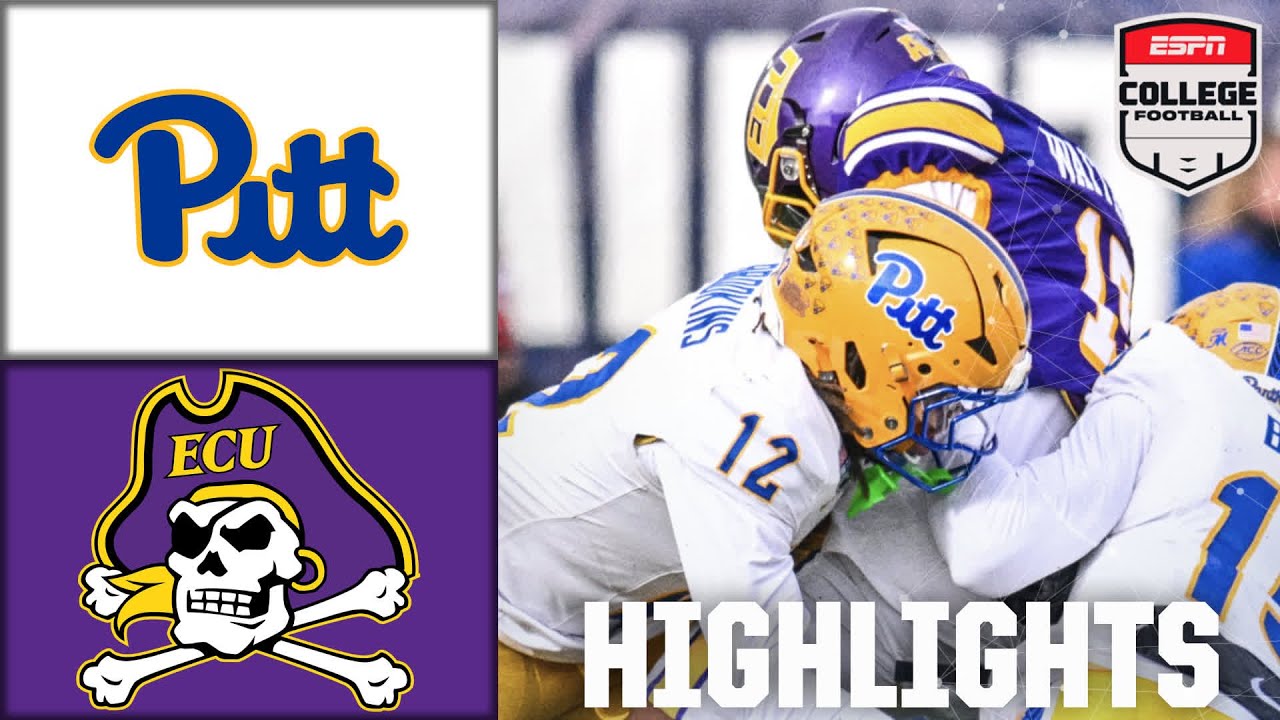 Go Bowling Military Bowl: Pittsburgh Panthers-East Carolina Pirates | Full Game Highlights | ESPN
