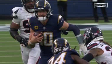 Herbert Fully Loaded! QB scrambles, sets up TD score