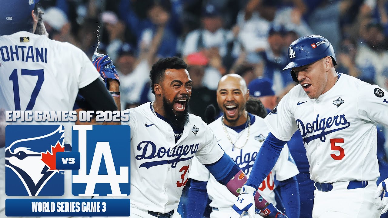 FULL GAME: Freddie Freeman wins an 18-inning THRILLER for the Dodgers! (2025 World Series Game 3)