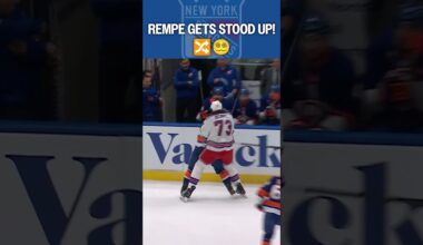 REMPE just BOUNCED off of him! 😳