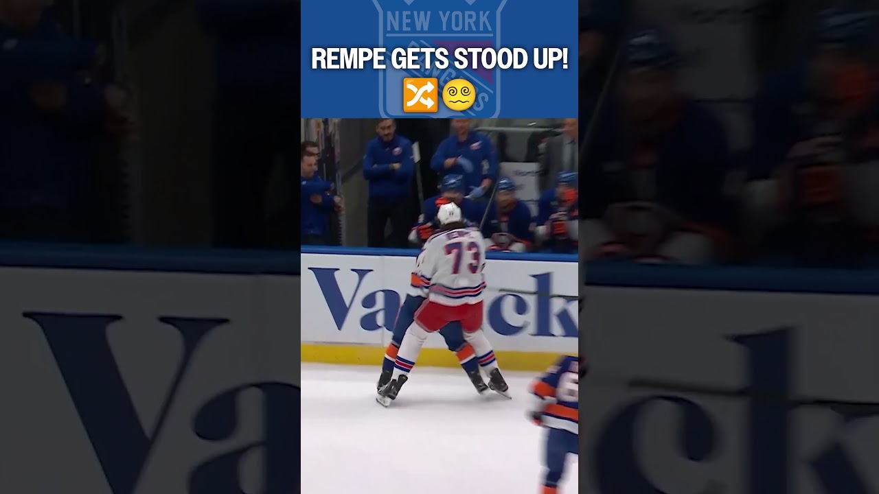 REMPE just BOUNCED off of him! 😳