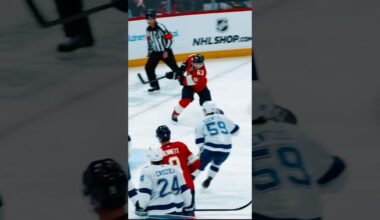 Trying to keep up with that puck movement 😳