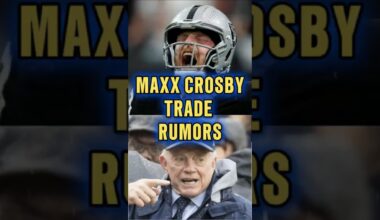 Maxx Crosby TRADE Rumors: Why He WALKED OUT on the Raiders! 😮