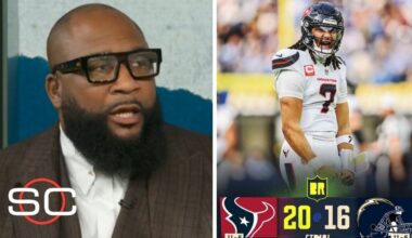 ESPN reacts to Houston Texans clinch a playoff berth after 20-16 win over Los Angeles Chargers