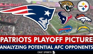 New England Patriots Playoff Picture: Breaking Down The Patriots Potential AFC Playoff Opponents