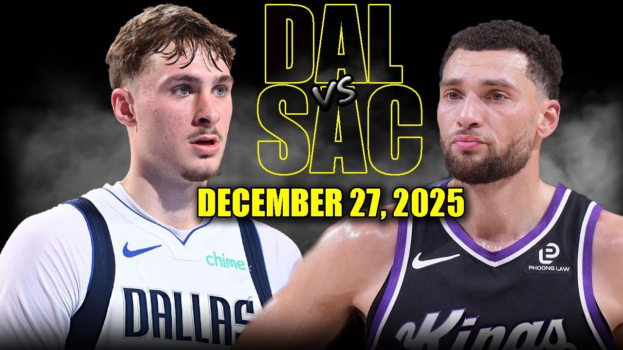 Dallas Mavericks vs Sacramento Kings Full Game Highlights – December 27, 2025 | NBA Season