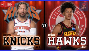 New York Knicks VS Atlanta Hawks LIVE Play-By-Play | Pre and Post Game Coverage!