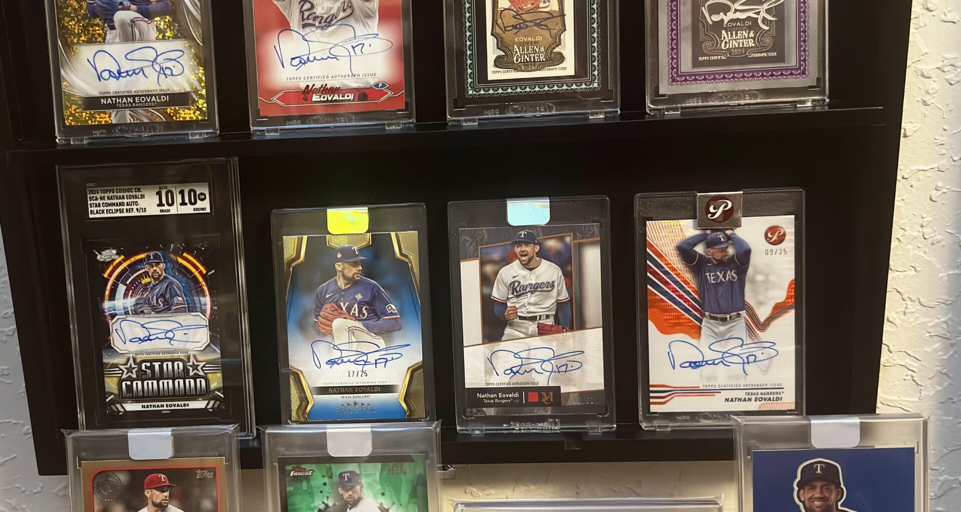 Here’s every on-card Eovaldi autograph for the Rangers