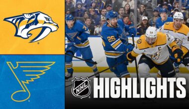 Predators vs. Blues | NHL Highlights | December 27, 2025