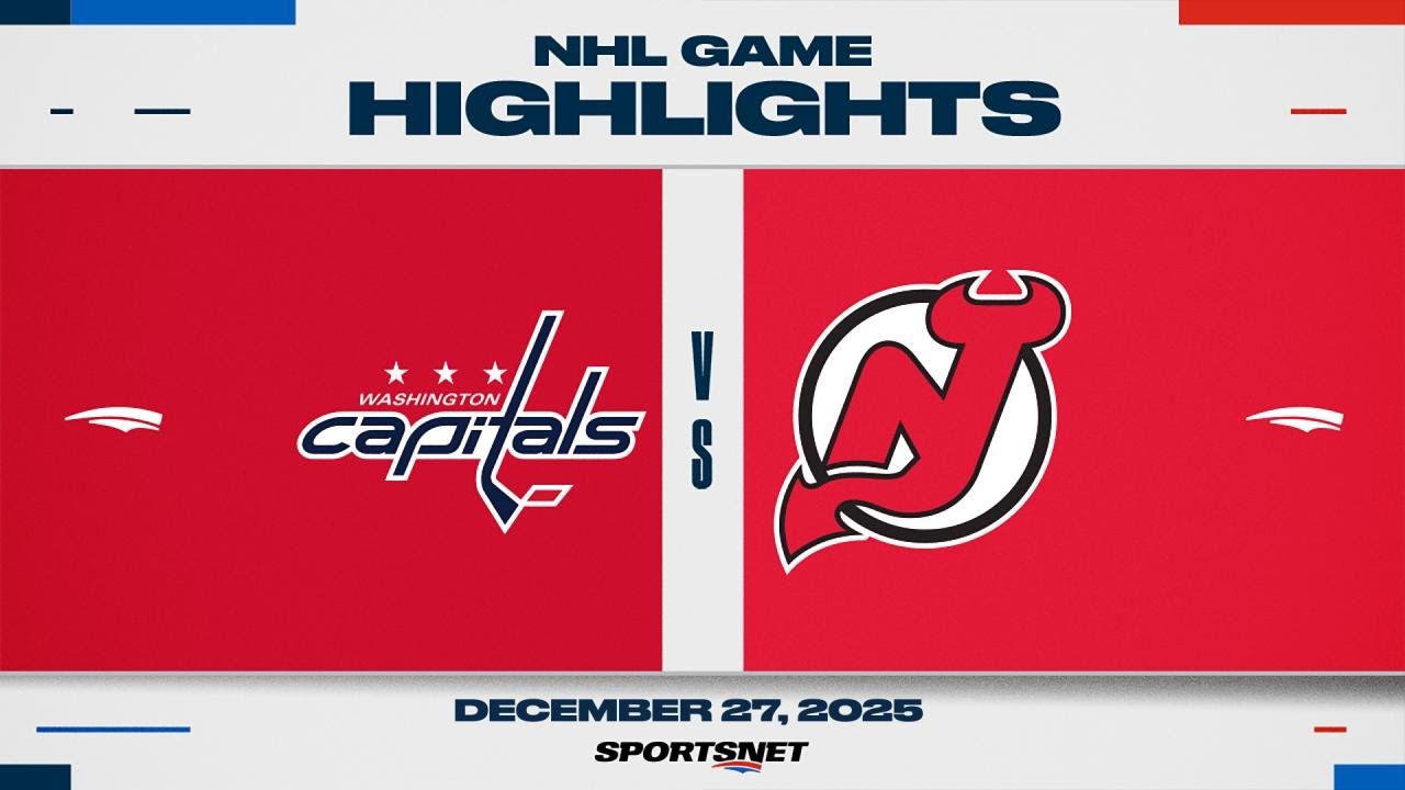NHL Highlights | Capitals vs. Devils - December 27, 2025