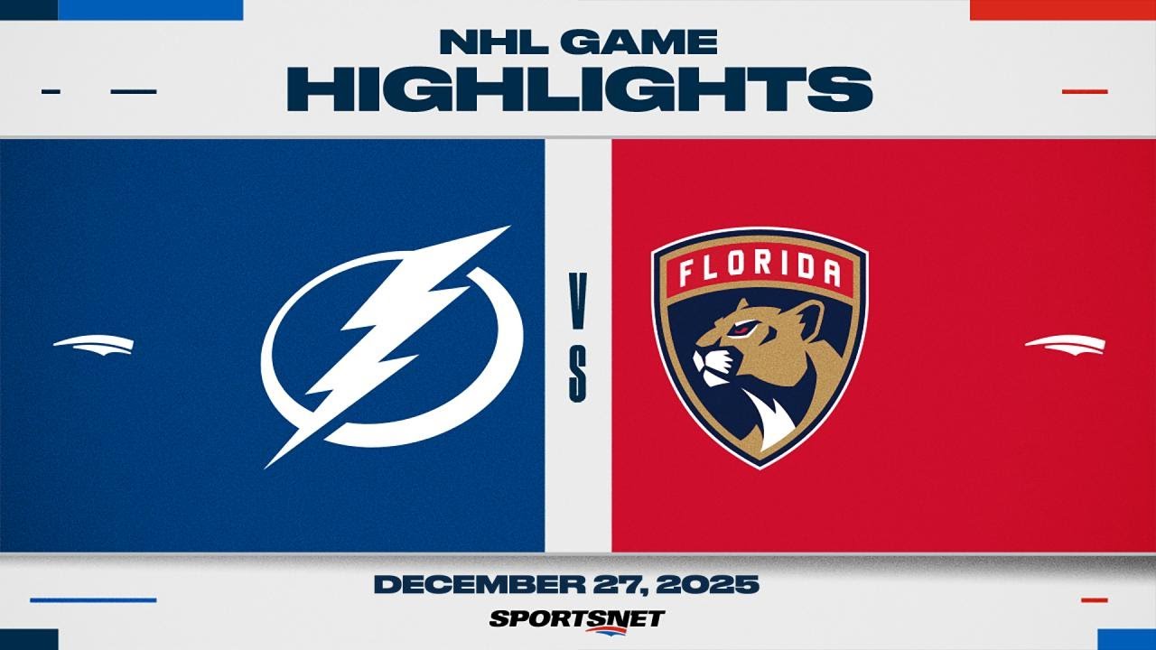 NHL Highlights | Lightning vs. Panthers - December 27, 2025