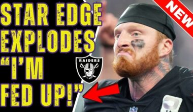 ⚡😱 SHOCKING REMARK! STAR EDGE SPEAKS OUT TO RAIDER NATION; FRONT OFFICE STUNNED! RAIDERS NEWS TODAY