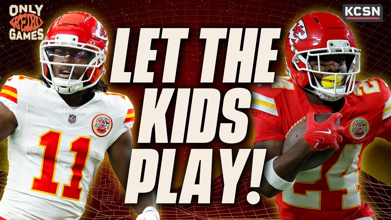 It’s (WAY PAST) Time for the Chiefs to Let the Kids PLAY!