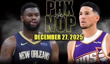 Phoenix Suns vs New Orleans Pelicans Full Game Highlights – December 27, 2025 | NBA Season