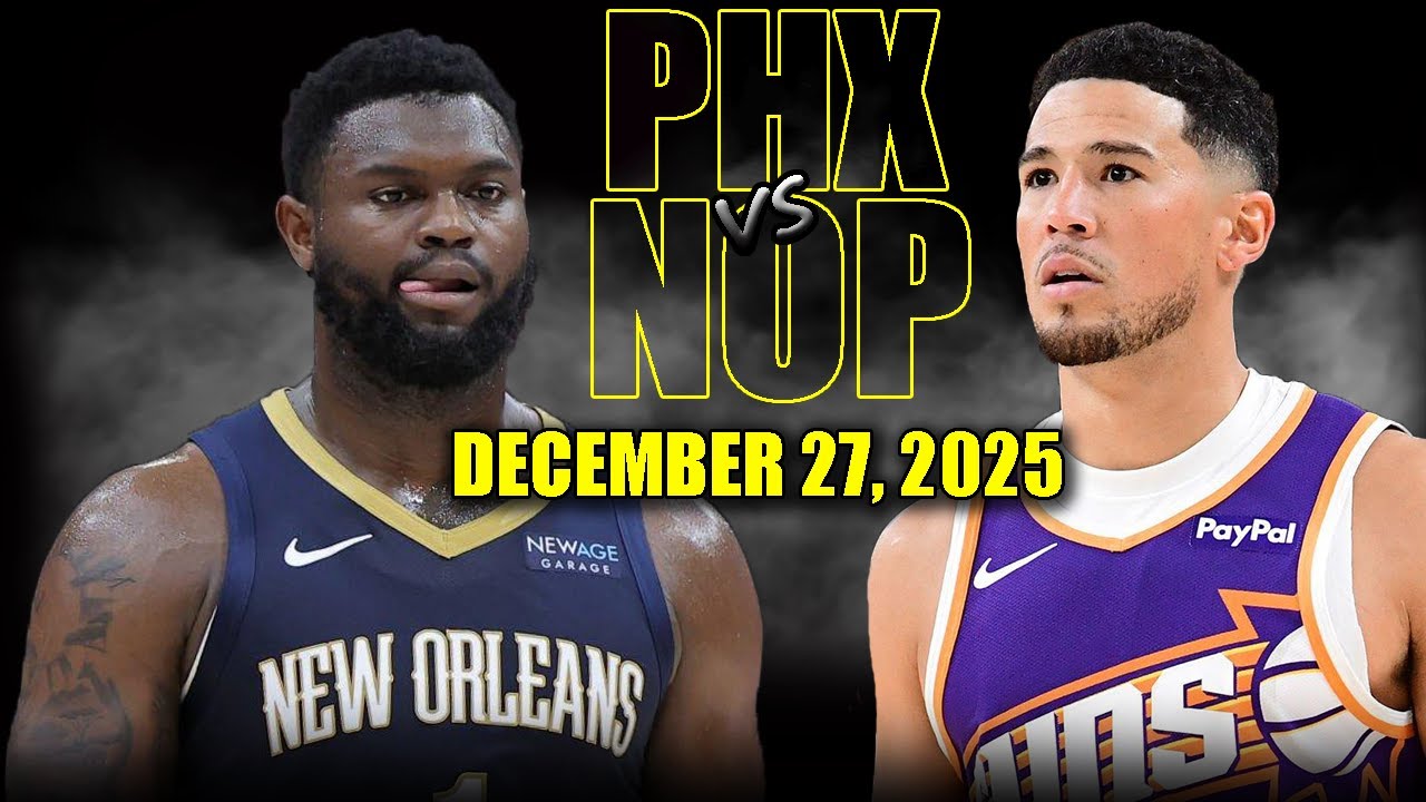 Phoenix Suns vs New Orleans Pelicans Full Game Highlights – December 27, 2025 | NBA Season