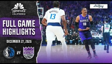 Kings vs. Mavericks highlights: Watch top plays in Sacramento's 113-107 win | NBC Sports California