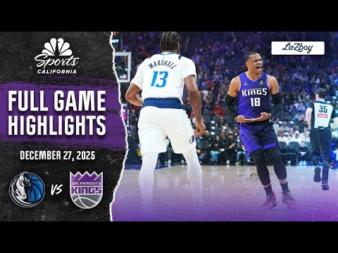Kings vs. Mavericks highlights: Watch top plays in Sacramento's 113-107 win | NBC Sports California