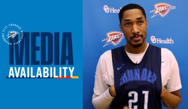 Practice Media Availability with Aaron Wiggins | December 27, 2025 | OKC Thunder