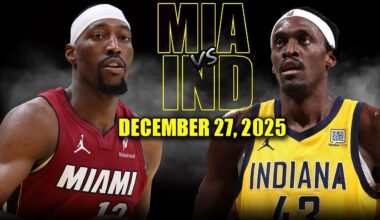 Miami Heat vs Indiana Pacers Full Game Highlights – December 27, 2025 | NBA Season