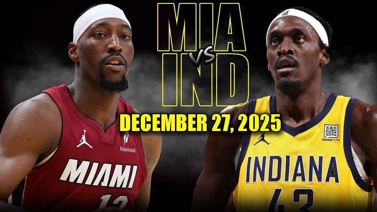 Miami Heat vs Indiana Pacers Full Game Highlights – December 27, 2025 | NBA Season
