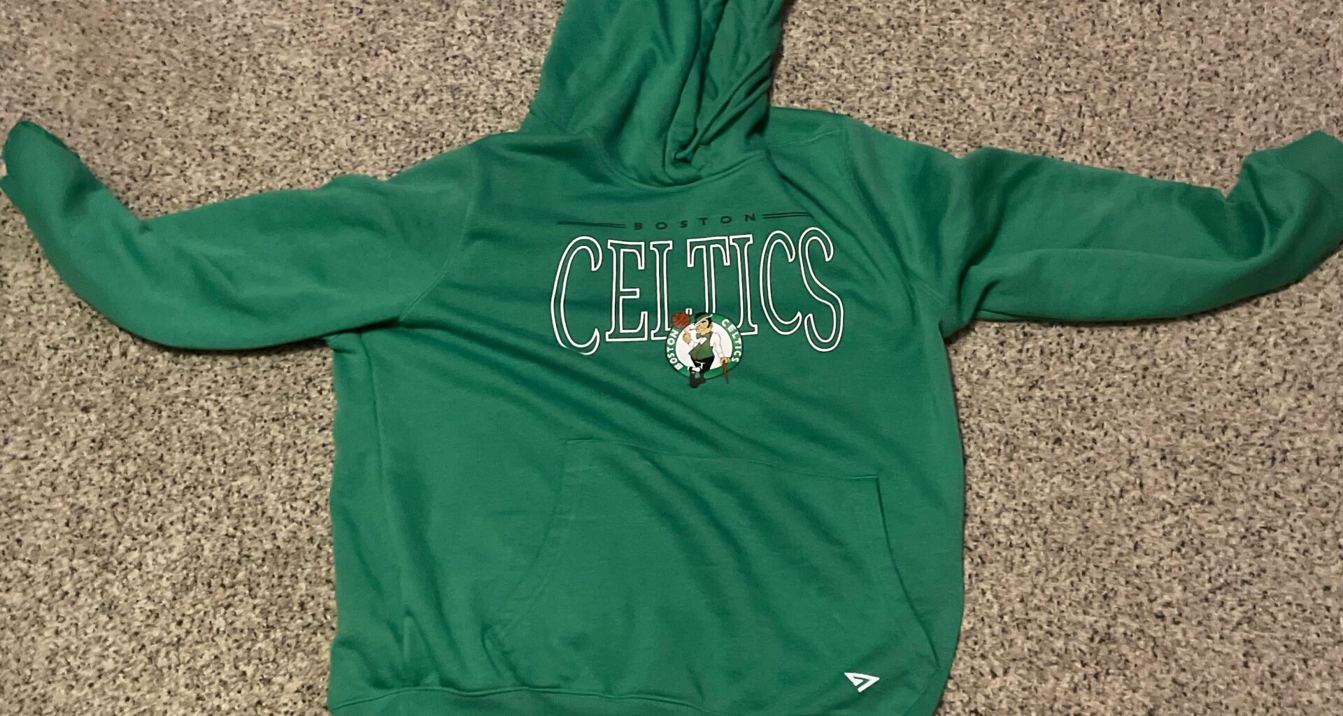 One very soft hoodie that I will hold onto forever! ☘️