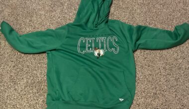 One very soft hoodie that I will hold onto forever! ☘️