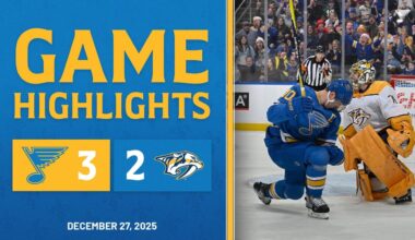 Game Highlights: Blues 3, Predators 2