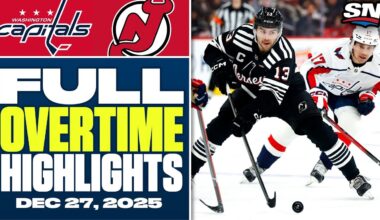 Washington Capitals at New Jersey Devils | FULL Overtime Highlights - December 27, 2025