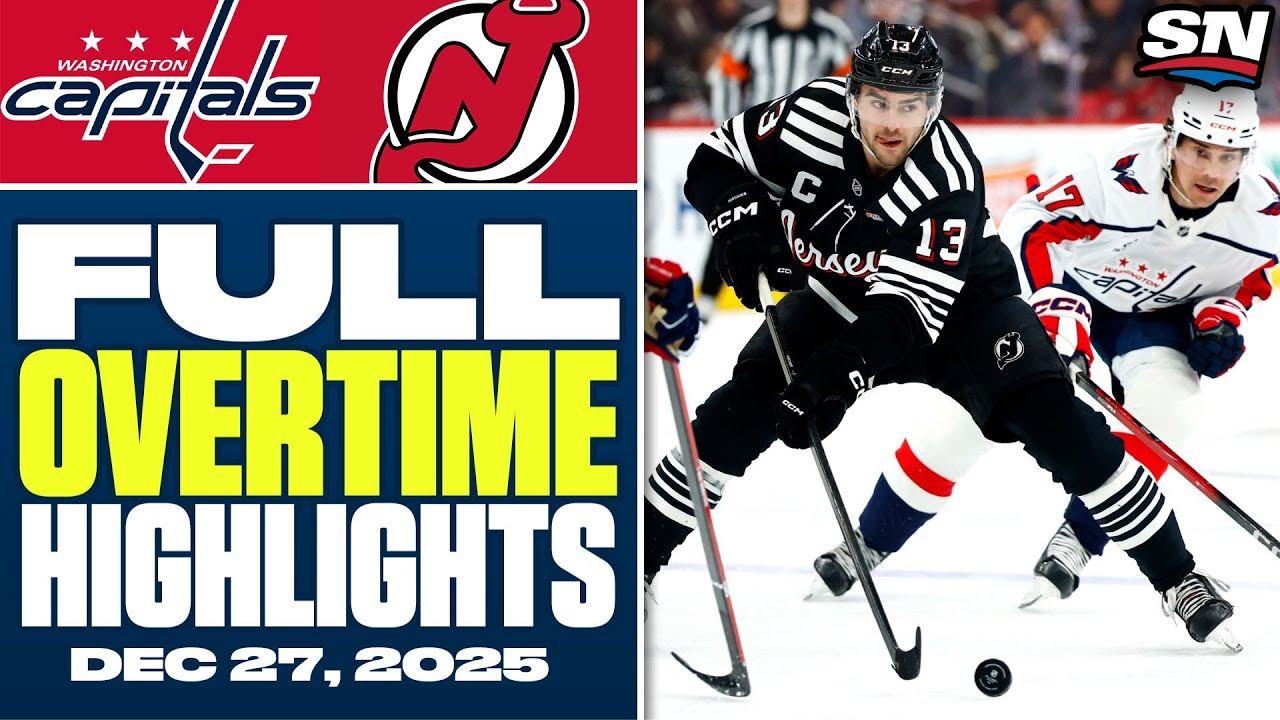 Washington Capitals at New Jersey Devils | FULL Overtime Highlights - December 27, 2025