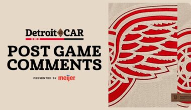 Moritz Seider, Lucas Raymond, Todd McLellan Post Game Comments @ CAR | Dec. 27, 2025