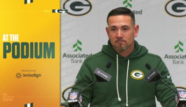 Matt LaFleur describes Packers' third consecutive loss as a 'humbling night'