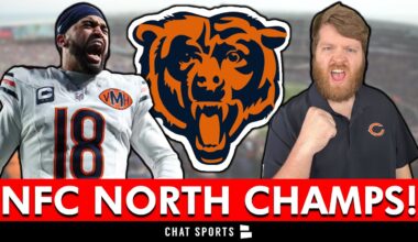 🚨NFC NORTH CHAMPS🚨Chicago Bears TAKE THE NORTH With Packers Loss