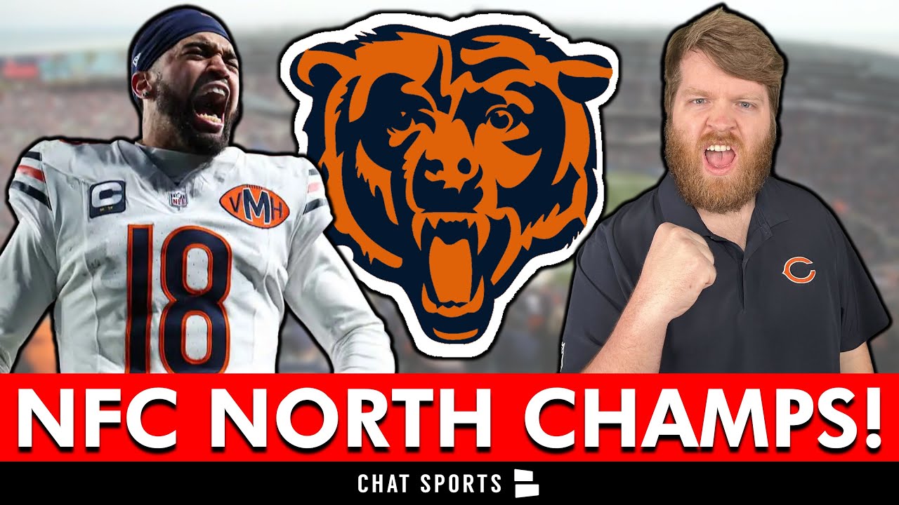 🚨NFC NORTH CHAMPS🚨Chicago Bears TAKE THE NORTH With Packers Loss