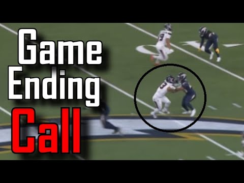 Debatable call ends the game | Los Angeles Chargers Vs Houston Texans
