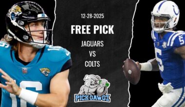 Jacksonville Jaguars vs Indianapolis Colts 12/28/25 NFL Pick & Prediction | NFL Week 17