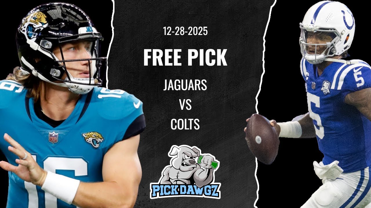 Jacksonville Jaguars vs Indianapolis Colts 12/28/25 NFL Pick & Prediction | NFL Week 17