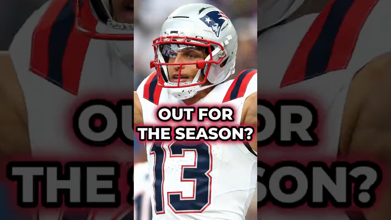 🚨BREAKING: Patriots WR Mack Hollins PLACED On Injured Reserve #patriots #nfl #shorts