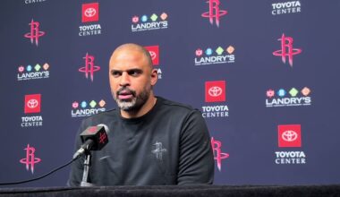 Houston Rockets Postgame: Ime Udoka talks Steven Adams and Reed Sheppard