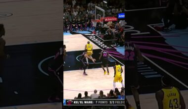 Andrew Nembhard Feeds Jay Huff Inside for Slam 💥